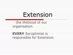 Empowering Communities through Soroptimist Extension: A Call to Action - slide 1