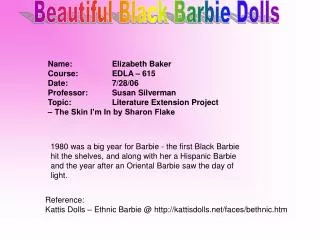 Beautiful Black Barbie Dolls