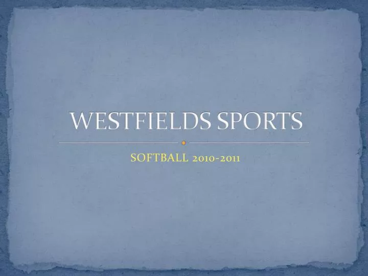 westfields sports