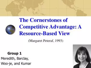 The Cornerstones of Competitive Advantage: A Resource-Based View (Margaret Peteraf, 1993)