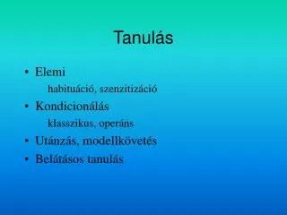 tanul s