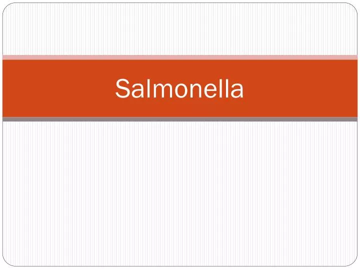 salmonella