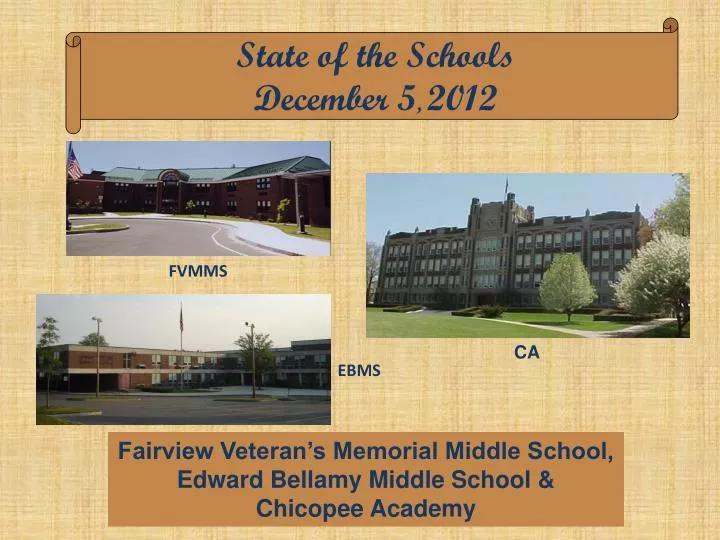state of the schools december 5 2012