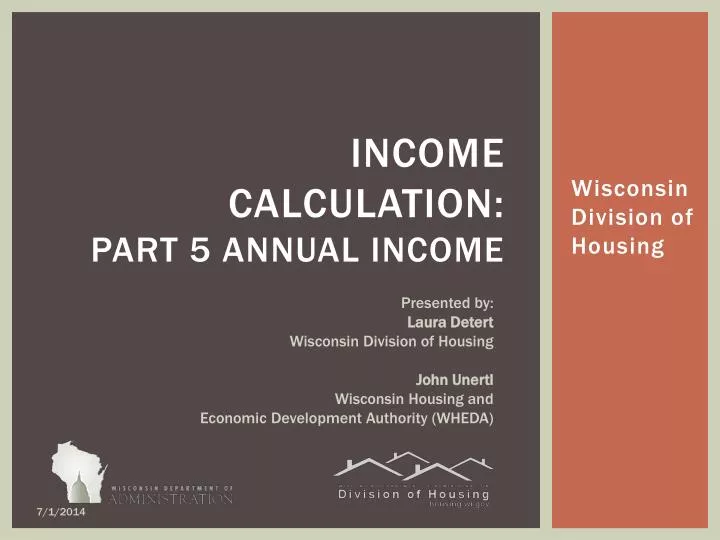 income calculation part 5 annual income