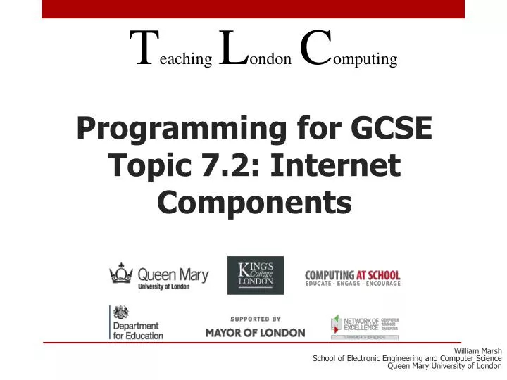 programming for gcse topic 7 2 internet components