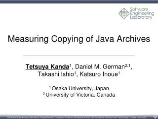 Measuring Copying of Java Archives