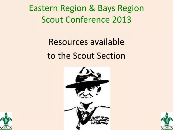 eastern region bays region scout conference 2013