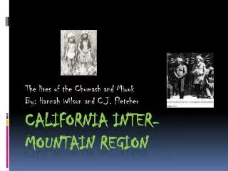 California Inter- Mountain Region