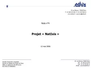 projet natixis