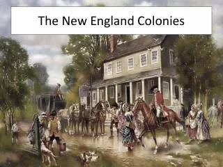 the new england colonies