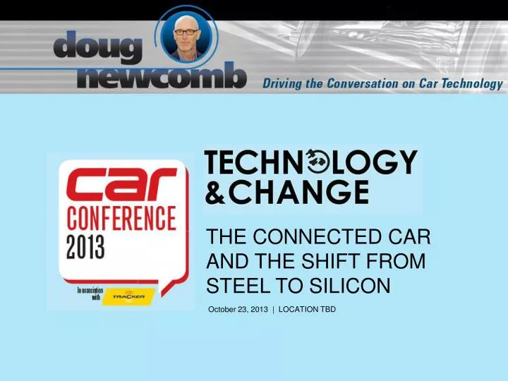 the connected car and the shift from steel to silicon