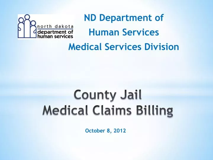 county jail medical claims billing