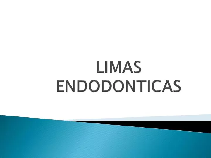 limas endodonticas