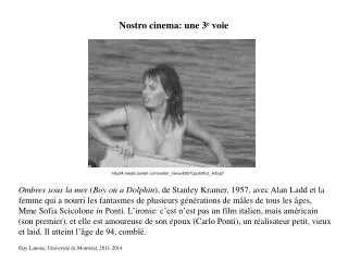 nostro cinema une 3 e voie