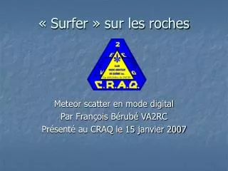 surfer sur les roches