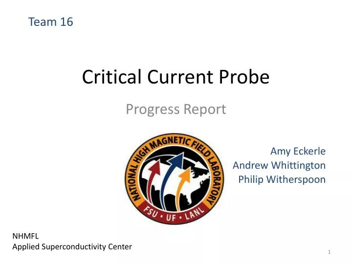 critical current probe