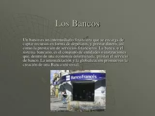 los bancos