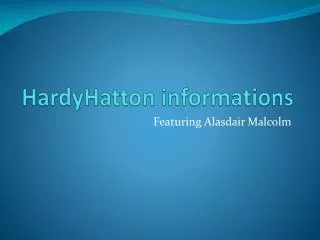 HardyHatton informations