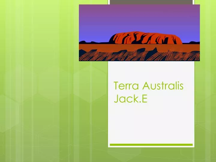terra australis jack e