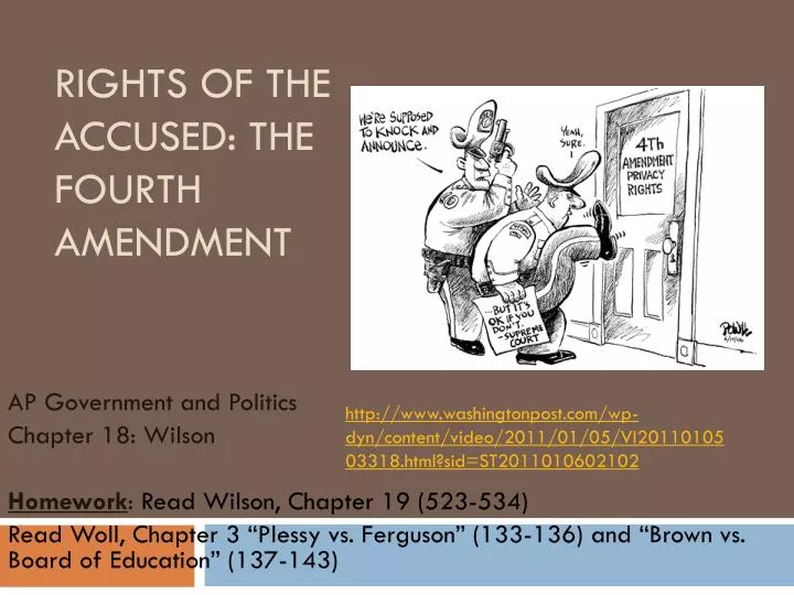 rights of the accused the fourth amendment