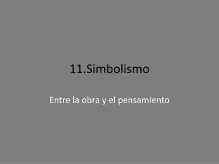 11 simbolismo