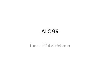ALC 96