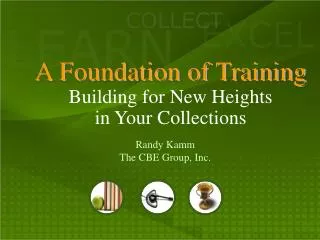 A Foundation of Training Building for New Heights in Your Collections