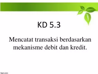 kd 5 3