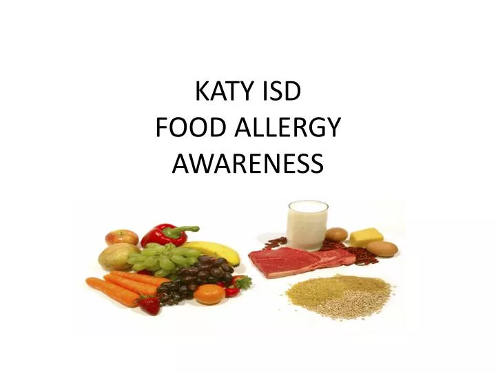 katy isd food allergy awareness