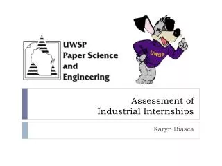 Assessment of Industrial Internships