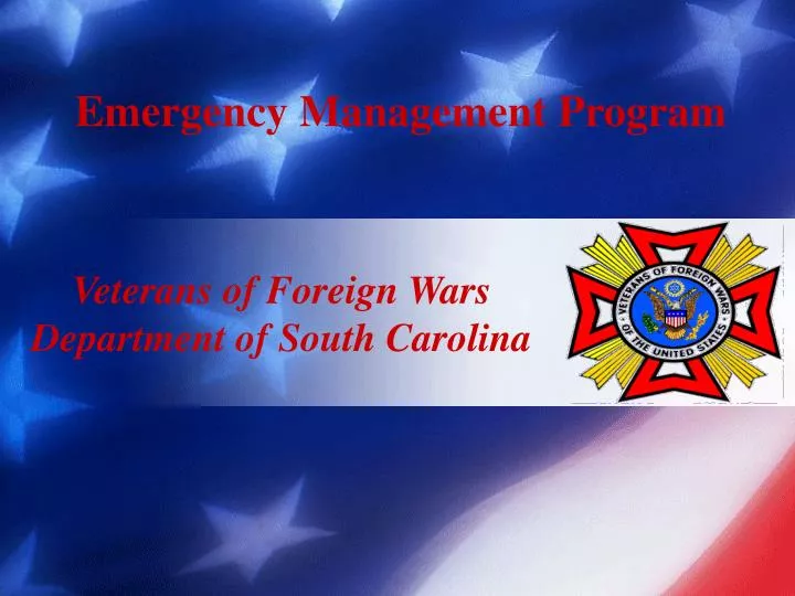 veterans of foreign wars department of south carolina