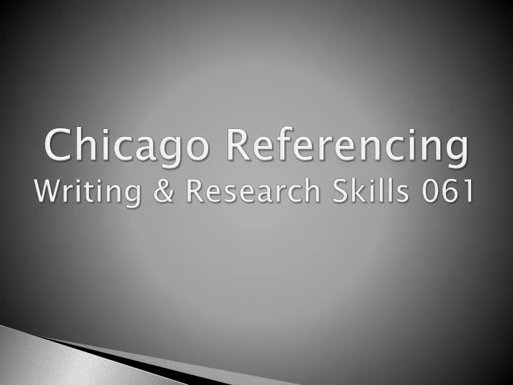 chicago referencing writing research skills 061