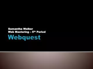 Webquest