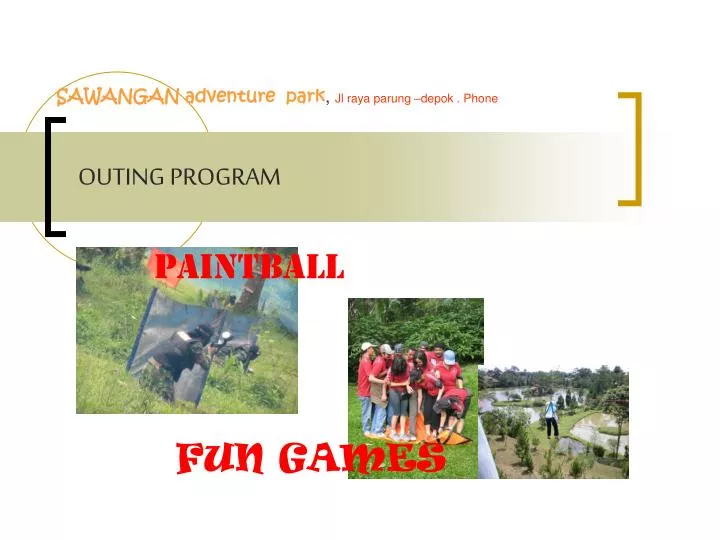 outing program