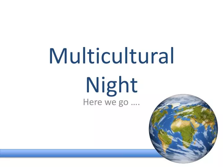 multicultural night