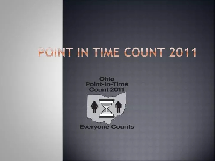 point in time count 2011