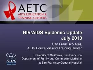 HIV/AIDS Epidemic Update July 2010