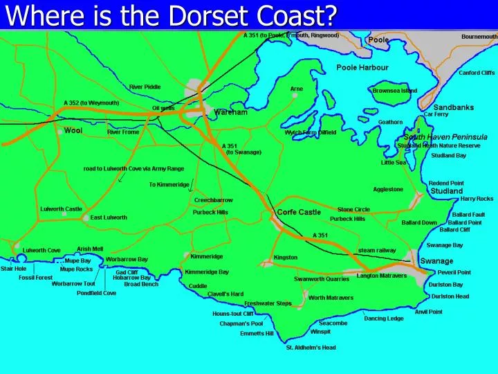 where is the dorset coast