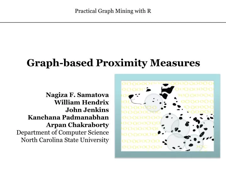 graph based proximity measures