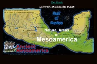 Natural Areas of Mesoamerica