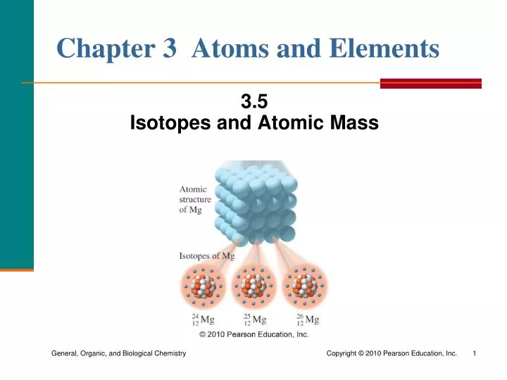 chapter 3 atoms and elements