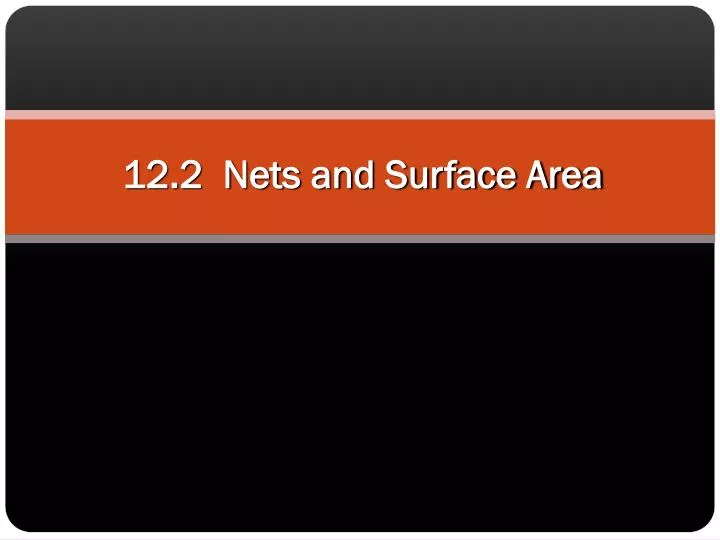 12 2 nets and surface area