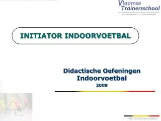 initiator indoorvoetbal