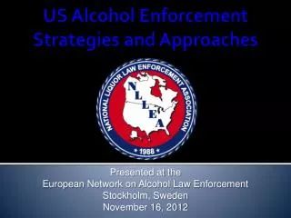 US Alcohol Enforcement Strategies and Approaches