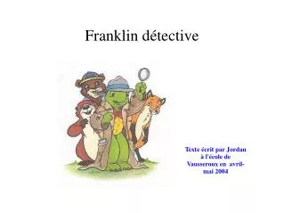 franklin d tective