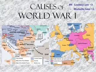 CAUSES of WORLD WAR I