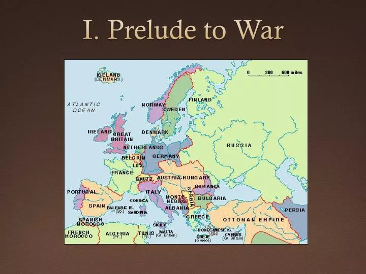 i prelude to war