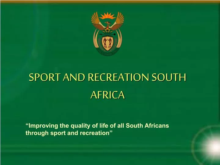 sport and recreation south africa
