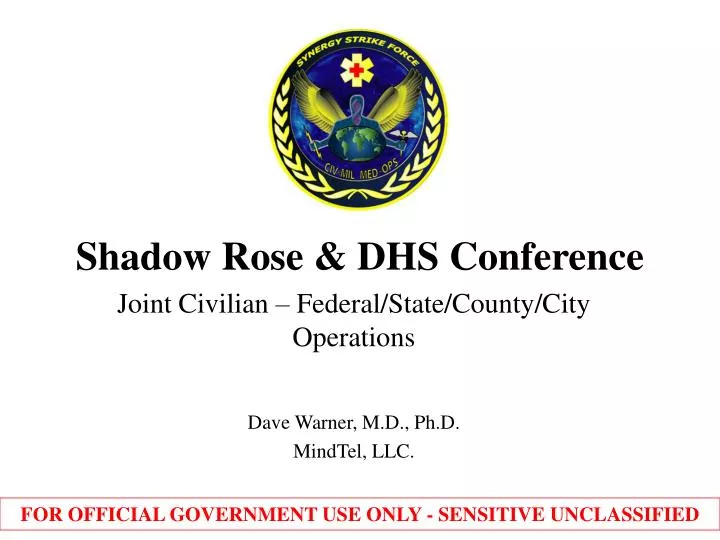 shadow rose dhs conference