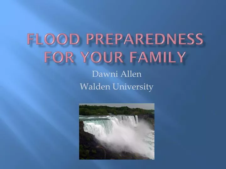 flood preparedness for your family